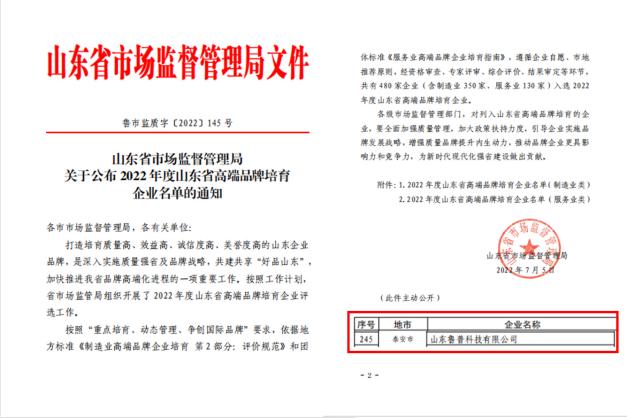 “魯普科技”用科技成就非凡